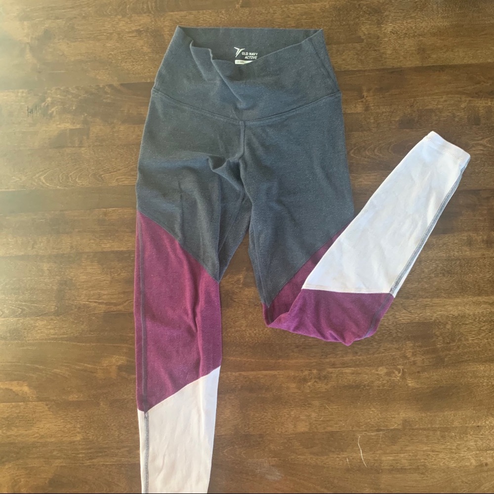Old Navy Active Color Block Leggings